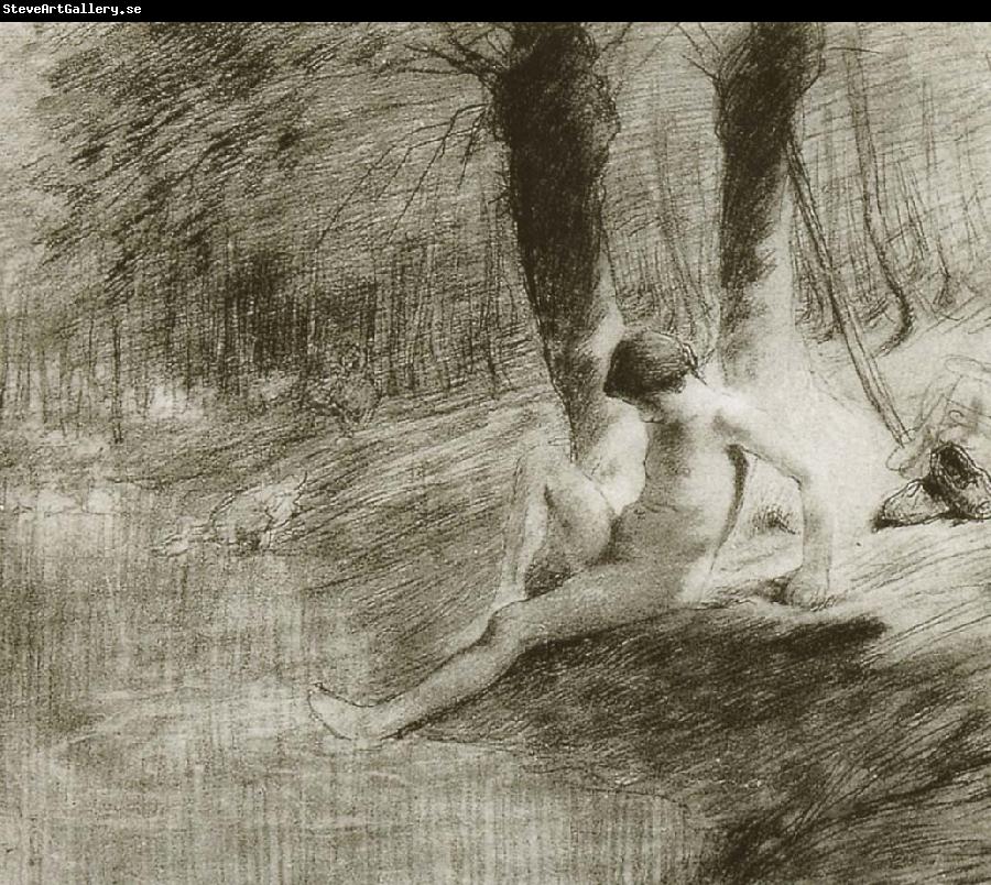 Jean Francois Millet Study of barther